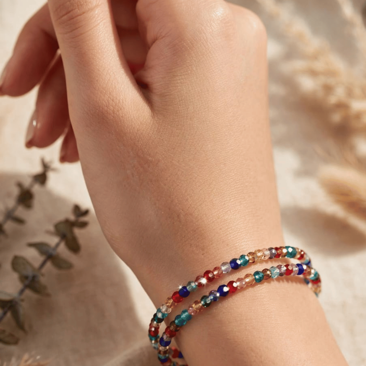 Hydro crystal bangle