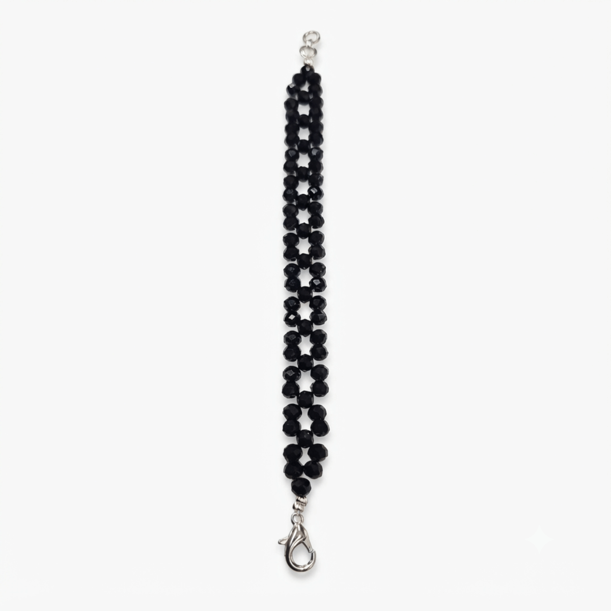 Black crystal bracelet 