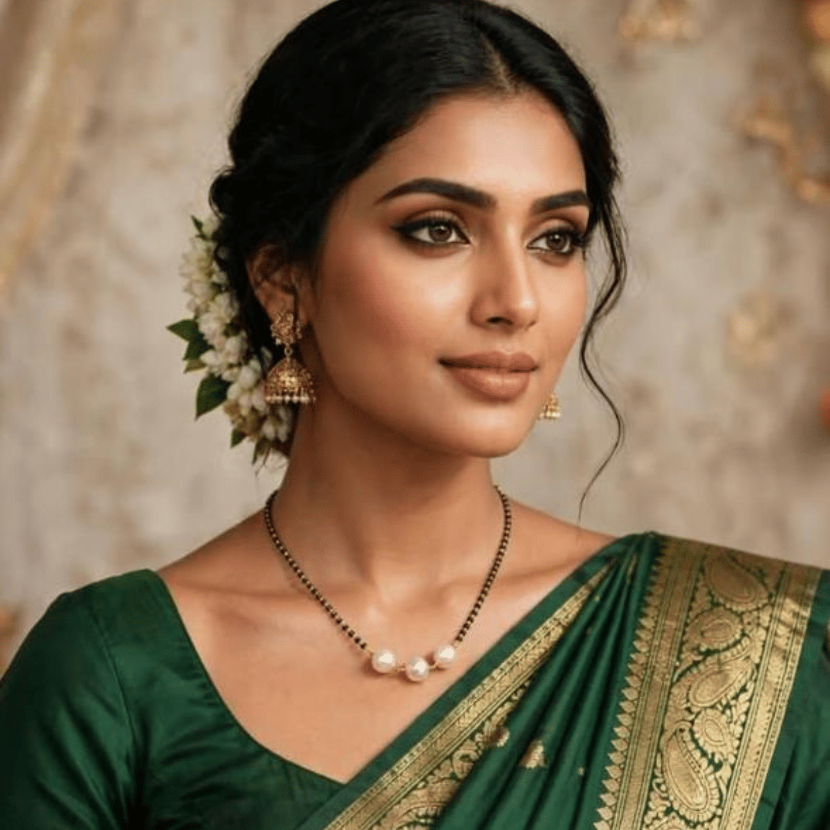 Pearl mangalsutra thumbnail 2
